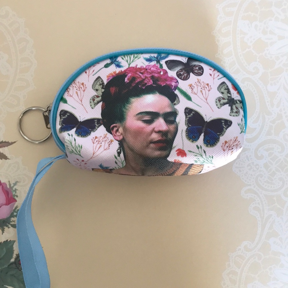 NWOT Frida Kahlo coin purse